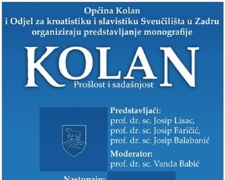 Predstavljanje monografije ''Kolan: Prošlost i sadašnjost''
